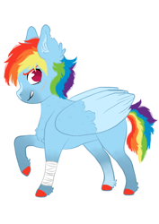 Size: 1000x1414 | Tagged: safe, artist:softbuttdoodles, imported from derpibooru, rainbow dash, pegasus, pony, female, solo