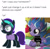 Size: 662x643 | Tagged: safe, imported from derpibooru, apple bloom, lilymoon, oc, oc:nyx, alicorn, earth pony, pony, unicorn, op is a duck