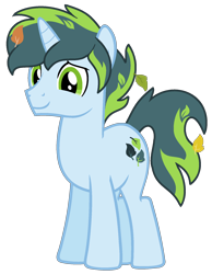 Size: 1405x1814 | Tagged: safe, artist:monkfishyadopts, imported from derpibooru, oc, oc only, oc:thatsa releaf, pony, unicorn, base used, leaf, leaves, male, simple background, solo, stallion, transparent background