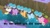Size: 848x480 | Tagged: safe, imported from derpibooru, screencap, applejack, pinkie pie, rainbow dash, rarity, twilight sparkle, dragon quest, season 2, binoculars, bush, camouflage, flower, hub logo, image macro, meme, oooooh, trench