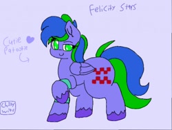 Size: 512x387 | Tagged: safe, artist:chillywilly, imported from derpibooru, oc, oc only, oc:felicity stars, pegasus, pony, bands