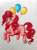 Size: 1532x2072 | Tagged: dead source, safe, artist:nifka22-02, imported from derpibooru, pinkie pie, earth pony, pony, balloon, female, floating, happy, mare, missing cutie mark, solo, then watch her balloons lift her up to the sky, traditional art