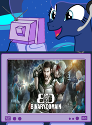 Size: 563x769 | Tagged: safe, imported from derpibooru, princess luna, binary domain, exploitable meme, meme, obligatory pony, tv meme