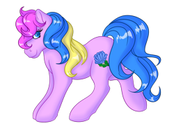 Size: 1800x1280 | Tagged: safe, artist:fan-taco-tastic, imported from derpibooru, november chrysanthemum, birthflower ponies, female, g3, november chrysanthemum (g3), solo
