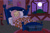 Size: 3973x2641 | Tagged: safe, artist:walliscolours, artist:willisninety-six, imported from derpibooru, fluttershy, pony, bedroom, night, sleeping