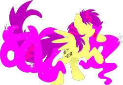 Size: 5656x3882 | Tagged: safe, artist:anonymousnekodos, imported from derpibooru, oc, oc only, oc:shockwave, pegasus, pony, high res, lineless, minimalist, modern art, solo