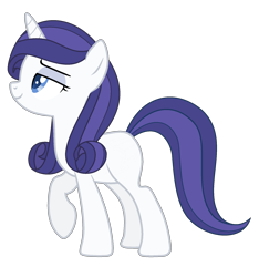 Size: 1760x1880 | Tagged: safe, artist:cutiesparkle, imported from derpibooru, oc, oc only, oc:brilliant gemstone, pony, unicorn, female, mare, offspring, parent:fancypants, parent:rarity, parents:raripants, simple background, solo, transparent background