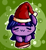 Size: 1000x1087 | Tagged: safe, artist:bloodatius, artist:luxaestas, imported from derpibooru, twilight sparkle, pony, christmas, female, hat, holiday, pixel art, santa hat, solo