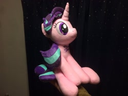 Size: 1200x900 | Tagged: artist needed, safe, imported from derpibooru, starlight glimmer, pony, unicorn, irl, japan ponycon, photo, plushie, sitting, solo