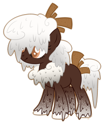 Size: 1024x1126 | Tagged: safe, artist:maddollypinkie, imported from derpibooru, oc, oc only, chocolate pony, food pony, original species, pony, base used, chocolate, female, food, simple background, solo, transparent background