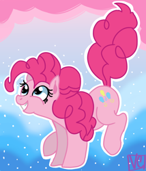 Size: 8016x9348 | Tagged: safe, artist:victoria3shine, imported from derpibooru, pinkie pie, pony, absurd resolution, female, happy, mare, smiling, solo