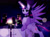 Size: 1463x1080 | Tagged: safe, artist:clefficia, imported from derpibooru, twilight sparkle, alicorn, pony, bowtie, cartoon network, city, female, flower, glowing horn, hat, it's over isn't it, magic, mare, reference, rose, solo, steven universe, top hat, twilight sparkle (alicorn)