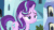 Size: 500x281 | Tagged: safe, imported from derpibooru, screencap, starlight glimmer, pony, unicorn, the crystalling, :d, animated, bored, crystal empire, cute, emotional spectrum, female, floppy ears, frown, glimmerbetes, happy, lidded eyes, mare, open mouth, outdoors, sad, smiling, solo, walking, wide eyes