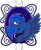 Size: 1024x1257 | Tagged: safe, artist:spokenmind93, imported from derpibooru, princess luna, pony, bust, female, lineless, portrait, simple background, solo, spread wings, transparent background, wings