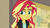 Size: 1280x720 | Tagged: safe, imported from derpibooru, screencap, sunset shimmer, equestria girls, my past is not today, female, frown, indoors, looking away, solo, trophy