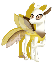 Size: 1274x1529 | Tagged: safe, artist:spokenmind93, imported from derpibooru, oc, oc only, changedling, changeling, poképony, changedling oc, changedlingified, changelingified, crossover, pokémon, ponymon, ribombee, simple background, solo, species swap, transparent background