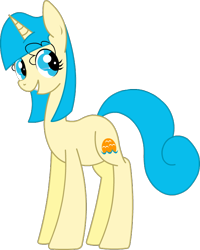 Size: 600x750 | Tagged: safe, artist:twitchy-tremor, imported from derpibooru, oc, oc only, oc:twitchy tremor, pony, unicorn, 2018 community collab, derpibooru community collaboration, blue, cute, female, mare, simple background, solo, transparent background