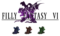 Size: 248x150 | Tagged: safe, artist:rydelfox, imported from derpibooru, princess luna, spirit of hearth's warming yet to come, filly fantasy vi, pixel art, sprite