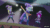 Size: 640x360 | Tagged: safe, imported from derpibooru, screencap, fuchsia blush, lavender lace, trixie, equestria girls, rainbow rocks, animated, female, gif, gifs.com, trixie and the illusions