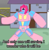 Size: 655x662 | Tagged: safe, artist:sparrowbee, imported from derpibooru, pinkie pie, crossover, fusion, optimus prime, ponkimus prime, transformerfied, transformers, ultimate showdown of ultimate harmony, youtube link