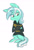 Size: 920x1364 | Tagged: safe, artist:flourret, imported from derpibooru, lyra heartstrings, pony, unicorn, fanfic:background pony, clothes, dig the swell hoodie, female, hoodie, hug, looking away, looking down, lyre, mare, musical instrument, ponies wearing black, sad, simple background, solo, white background