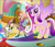 Size: 1095x937 | Tagged: safe, imported from derpibooru, princess cadance, alicorn, human, pony, rabbit, animal, baby, baby looney tunes, bow, britt mckillip, candyland, clothes, crossover, crown, cute, cutedance, diaper, dress, female, g4, horn, jewelry, lola bunny, looney tunes, mare, ponytail, princess lolly, raised hoof, regalia, shoes, smiling, spread wings, voice actor joke, wings, younger