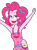 Size: 2167x2953 | Tagged: safe, artist:berrypunchrules, imported from derpibooru, pinkie pie, equestria girls, equestria girls series, spring breakdown, spoiler:eqg series (season 2), clothes, dress, female, open mouth, simple background, smiling, solo, sundress, transparent background