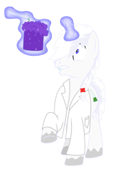 Size: 788x1200 | Tagged: safe, artist:masem, imported from derpibooru, oc, oc only, oc:litmus paper, pony, unicorn, 2018 community collab, derpibooru community collaboration, levitation, magic, male, raised hoof, simple background, stallion, telekinesis, transparent background, vector