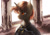 Size: 3508x2480 | Tagged: safe, artist:aidelank, imported from derpibooru, oc, oc only, oc:alicon, pony, unicorn, cape, clothes, male, room, solo, stallion, window