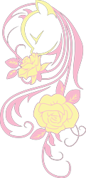 Size: 3000x6206 | Tagged: safe, artist:up1ter, imported from derpibooru, fluttershy, pony, female, flower, lineart, minimalist, modern art, rose, simple background, solo, transparent background, vector