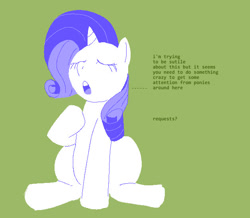 Size: 628x547 | Tagged: safe, artist:pighead, imported from derpibooru, rarity, pony, requests, solo