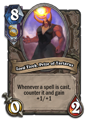 Size: 306x432 | Tagged: safe, artist:quizzicalkisses, editor:luxuria, imported from derpibooru, lord tirek, blizzard entertainment, card, hearthpwny, hearthstone, warcraft