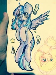 Size: 720x960 | Tagged: safe, artist:sandyboo2005, imported from derpibooru, twilight sparkle, alicorn, pony, female, solo, traditional art, twilight sparkle (alicorn)