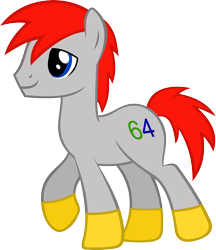 Size: 2662x3088 | Tagged: safe, artist:breadking, imported from derpibooru, oc, oc only, oc:64 bit, earth pony, pony, high res, male, simple background, solo, stallion, transparent background