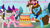 Size: 1920x1080 | Tagged: safe, artist:boneswolbach, artist:floppychiptunes, artist:grapefruitface1, imported from derpibooru, dj pon-3, octavia melody, pinkie pie, vinyl scratch, oc, oc:electric light, earth pony, pegasus, pony, unicorn, pony creator, cake, celebration, complex background, female, food, happy birthday, hat, jeff lynne, male, mare, party, party hat, show accurate, stallion, wallpaper