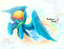 Size: 1200x914 | Tagged: safe, artist:seamaggie, imported from derpibooru, rainbow dash, pony, eyes closed, female, flying, solo, sonic rainboom