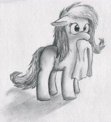 Size: 3945x4320 | Tagged: safe, artist:geljado, imported from derpibooru, fluttershy, drawing, missing cutie mark, monochrome, shading, sketch, test, towel, traditional art, wingless