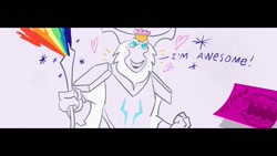 Size: 1200x675 | Tagged: safe, imported from derpibooru, screencap, storm king, my little pony: the movie, claus studios, credits, wip
