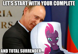 Size: 720x496 | Tagged: safe, imported from derpibooru, tempest shadow, my little pony: the movie, body pillow, meme, vladimir putin, waifu, wat