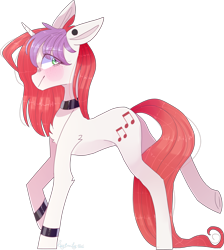 Size: 2738x3053 | Tagged: safe, artist:emily-826, imported from derpibooru, oc, oc only, oc:rubii notes, pony, unicorn, female, high res, mare, simple background, solo, transparent background