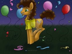 Size: 1024x768 | Tagged: safe, artist:lavenderrain24, imported from derpibooru, cheese sandwich, earth pony, pony, clothes, male, solo, watermark