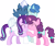 Size: 3562x3000 | Tagged: safe, artist:chainchomp2, imported from derpibooru, double diamond, night glider, party favor, starlight glimmer, sugar belle, earth pony, pegasus, pony, unicorn, the cutie re-mark, .svg available, ^^, equal four, eyes closed, female, high res, hug, male, mare, simple background, stallion, transparent background, vector
