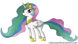 Size: 3500x2000 | Tagged: safe, artist:marble-soda, imported from derpibooru, princess celestia, pony, female, solo