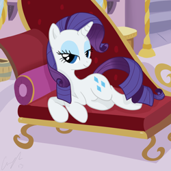 Size: 5000x5000 | Tagged: safe, artist:matimus91, imported from derpibooru, rarity, pony, unicorn, absurd resolution, bedroom eyes, fainting couch, female, solo