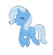 Size: 1318x1350 | Tagged: safe, artist:frienddash, imported from derpibooru, trixie, pony, unicorn, eyes closed, female, happy, prancing, simple background, smiling, solo, transparent background, vector