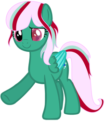 Size: 1024x1172 | Tagged: safe, artist:supercambolicious, imported from derpibooru, oc, oc only, pony, twinkle eyed pony, g1, g1 to g4, g4, generation leap, heterochromia, offspring, parent:fizzy, parent:wind whistler, simple background, solo, white background