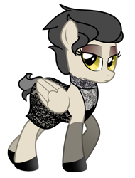 Size: 1353x1777 | Tagged: safe, artist:lostinthetrees, imported from derpibooru, oc, oc only, oc:storm feather, pegasus, pony, clothes, dress, female, gala dress, mare, simple background, solo, transparent background