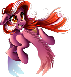 Size: 1650x1780 | Tagged: safe, artist:meotashie, imported from derpibooru, oc, oc only, oc:velvet bolt, pegasus, pony, female, flying, mare, simple background, solo, transparent background