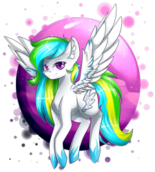 Size: 4500x5000 | Tagged: safe, artist:squishkitti, imported from derpibooru, oc, oc only, oc:lightning dancer, pegasus, pony, abstract background, absurd resolution, female, mare, solo