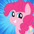 Size: 2000x2000 | Tagged: safe, artist:php47, imported from derpibooru, pinkie pie, pony, female, pink horse daily, solo